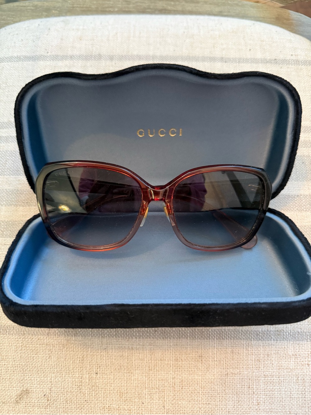 Gucci squared Women's Sunglasses